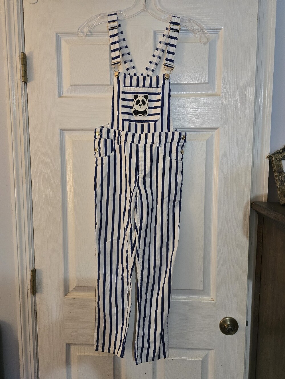 Mini Rodini Panda Overalls - Picture 2 of 3